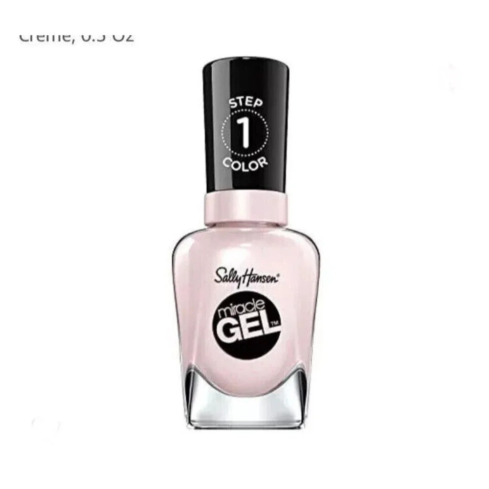Sally Hansen Miracle Gel Nail Polish Shade "Creme de la Creme" #229 0.50 fl oz‎